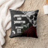 16パーソナライズされたx16インチ装飾用クッションHausting Adeline クッション (ブランケット)