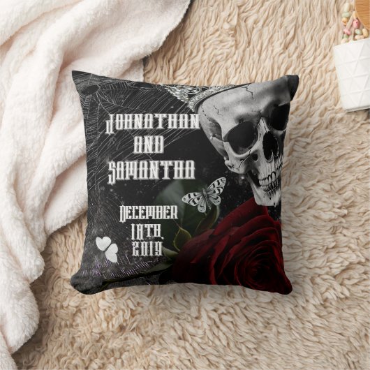 16パーソナライズされたx16インチ装飾用クッションHausting Adeline クッション (ブランケット)