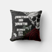 16パーソナライズされたx16インチ装飾用クッションHausting Adeline クッション (正面)