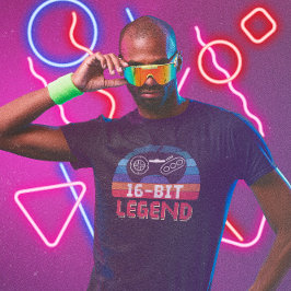 16ビット凡例 – ビデオゲーム Tシャツ