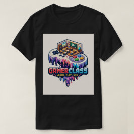 16ビット溶けるYouTubeゲーミングコントローラー Tシャツ