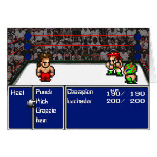 16ビットRPGのレスリング