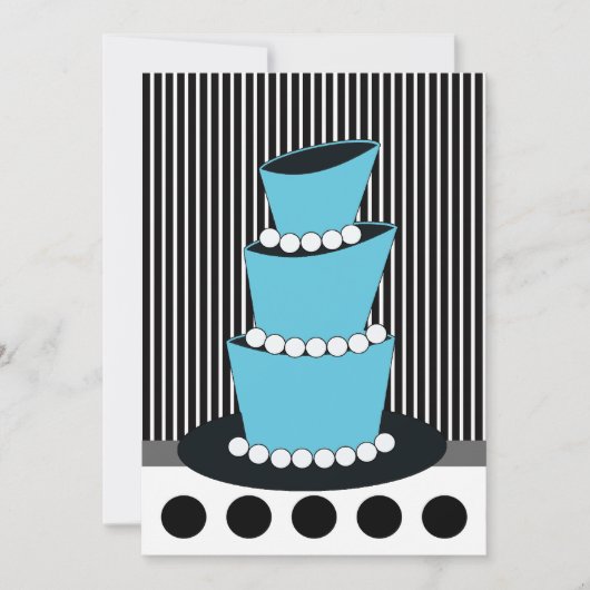 16ファンキーバースデーパーティ招待状 招待状 (正面)