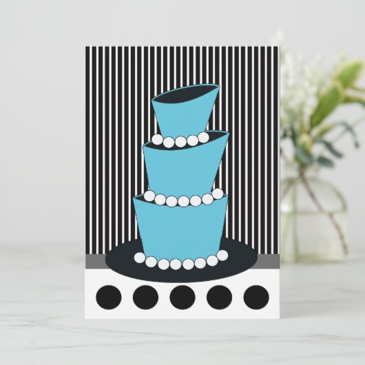 16ファンキーバースデーパーティ招待状 招待状 (スタンド正面)