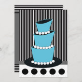 16ファンキーバースデーパーティ招待状 招待状 (正面/裏面)