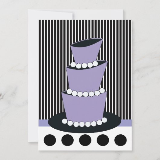 16ファンキーバースデーパーティ招待状 招待状 (正面)