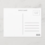 16フォトイメージをページフレームディスプレイに ポストカード (裏面)