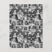 16フォトコラージュテンプレート – 追加お気に入りの写真 ポストカード (正面)