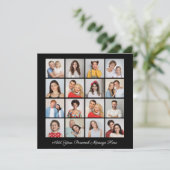 16フォトコラージュ自分のグリーティングカードを追加 (スタンド正面)