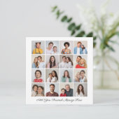 16フォトコラージュ自分のグリーティングカードを追加 (スタンド正面)
