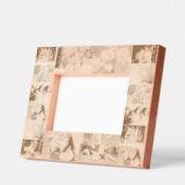 16フォトコラージュ誕生日ファーザーズマザーズ・デイ・ウッド レーザー彫刻フレーム (左)