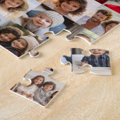 16フォトコラージュ – レベルが困難 ジグソーパズル (側面)