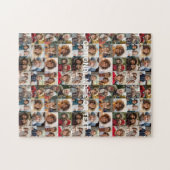 16フォトコラージュ – レベルが困難 ジグソーパズル (横)