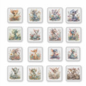 16ベビードラゴン花シール シール (正面)