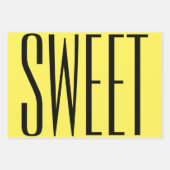 16モダン歳の誕生日パーティラッピング紙 ラッピングペーパーシート (正面3)