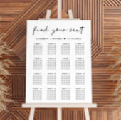 16モダン表結婚座表 ポスター