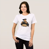 16世紀から予言者として活躍 トライブレンドTシャツ (正面全面)