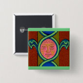 16世紀が発見した顔 缶バッジ (正面&裏面)