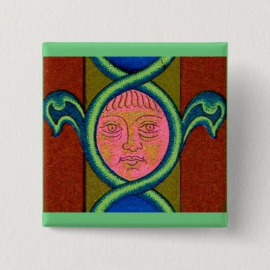 16世紀が発見した顔 缶バッジ (正面)