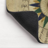 16世紀なコンパス面図 マウスパッド (コーナー)