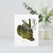 16世紀なJackalope ポストカード (スタンド正面)