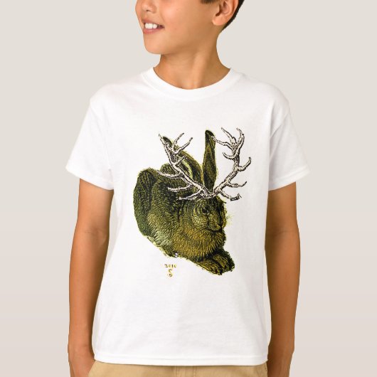 16世紀なJackalope Tシャツ (正面)