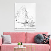 16世紀のゲレー キャンバスプリント (インサイチュ (リビング))