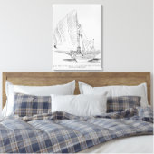 16世紀のゲレー キャンバスプリント (インサイチュ (寝室))