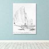 16世紀のゲレー キャンバスプリント (インサイチュ (ウッドフロア))