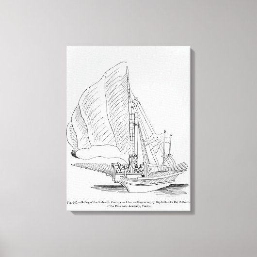 16世紀のゲレー キャンバスプリント (正面)