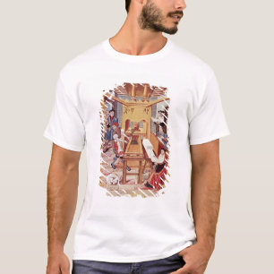 16世紀の印刷所のインテリア Tシャツ