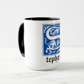 16世紀の神話の生き物の装飾首都 マグカップ (正面左)