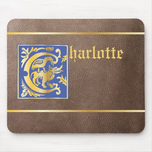 16世紀の神話の生き物の装飾首都C マウスパッド (正面)