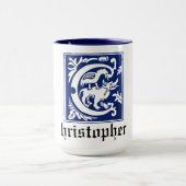 16世紀の神話の生き物の装飾首都C マグカップ (中央)