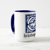 16世紀の神話の生き物の装飾首都C マグカップ (正面左)