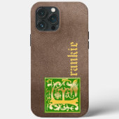 16世紀の神話の生き物の装飾首都F Case-Mate iPhoneケース (裏面)