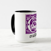 16世紀の神話の生き物の装飾首都G マグカップ (正面左)