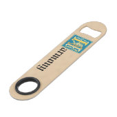 16世紀の神話の生き物の装飾首都H スピード栓抜き (正面アングル)