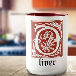 16世紀の神話の生き物の装飾首都O マグカップ