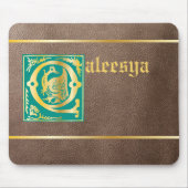 16世紀の神話の生き物の装飾首都Q マウスパッド (正面)