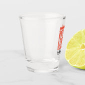 16世紀の神話の生き物の装飾首都V ショットグラス (左)