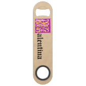 16世紀の神話の生き物の装飾首都V スピード栓抜き (裏面)