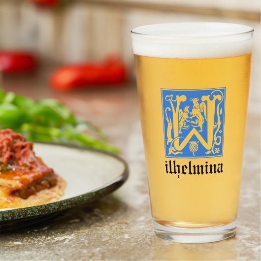 16世紀の神話の生き物の装飾首都W タンブラーグラス