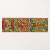 16世紀の羽ばたきスフィンクスの噴水の花の前面 ヨガマット (正面(横))