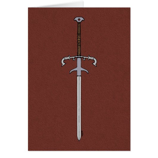 16世紀の軸受/加工剣 (正面)