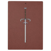 16世紀の軸受/加工剣 クリップボード (裏面)