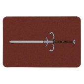 16世紀の軸受/加工剣 マグネット (横)