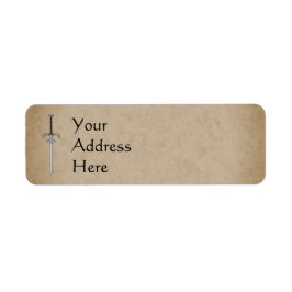 16世紀の軸受/加工剣 ラベル