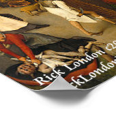 16世紀オランダ絵画&有名な諺ポスター ポスター (角)