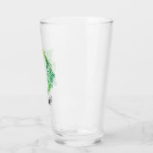 16世紀ケルト結び目模様大文字D タンブラーグラス (左)